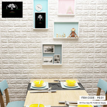 Load image into Gallery viewer, 3D PE FOAM WALL STICKER ITEM CODE-PE WHITE