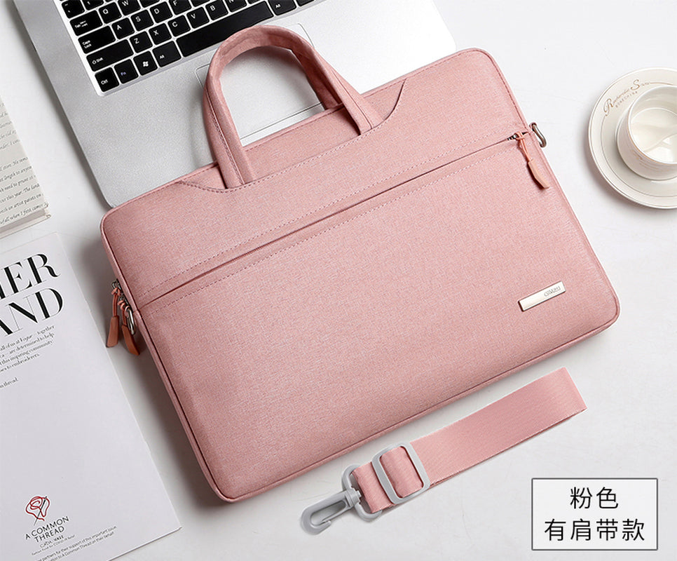 Zunwei 15.6 Light Waterproof Computer Bag Portable Briefcase