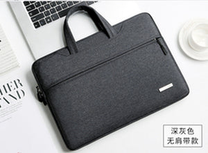 Zunwei 15.6 Light Waterproof Computer Bag Portable Briefcase Waterproof Laptop Shoulder Bag for Laptop