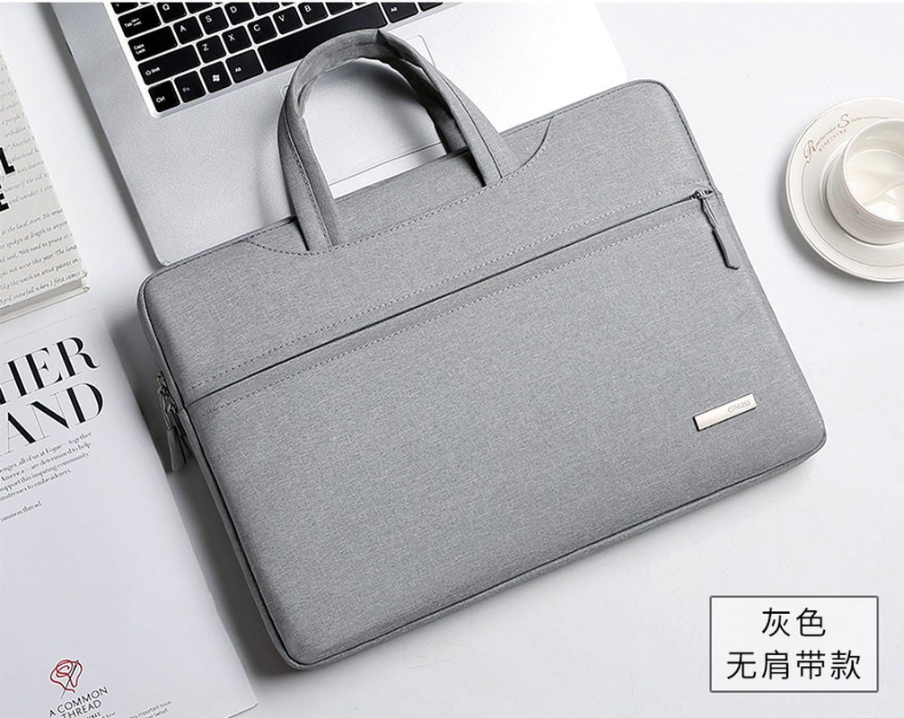 Zunwei 15.6 Light Waterproof Computer Bag Portable Briefcase Waterproof Laptop Shoulder Bag for Laptop