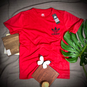 Adidas Branded T Shirt ( T shirt item code - AD/RED )