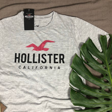Load image into Gallery viewer, Hollister Branded T shirt ( item code - HO/Grey)