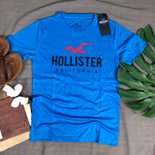 Load image into Gallery viewer, Hollister Branded T shirt ( item code - HO/Blue)