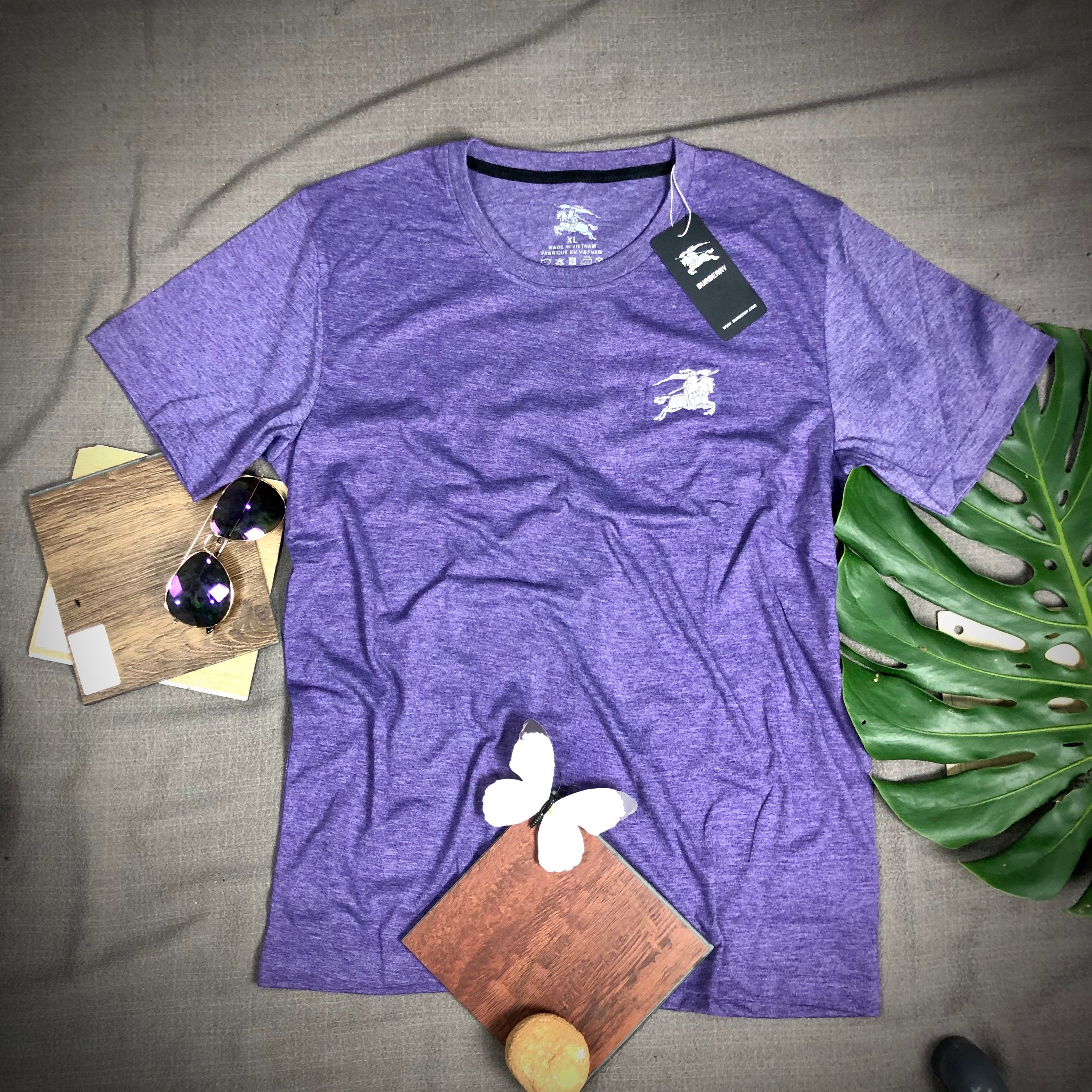 T Shirt Item Code BU/PURPLE (Branded Burberry T Shirt) – Vimuno