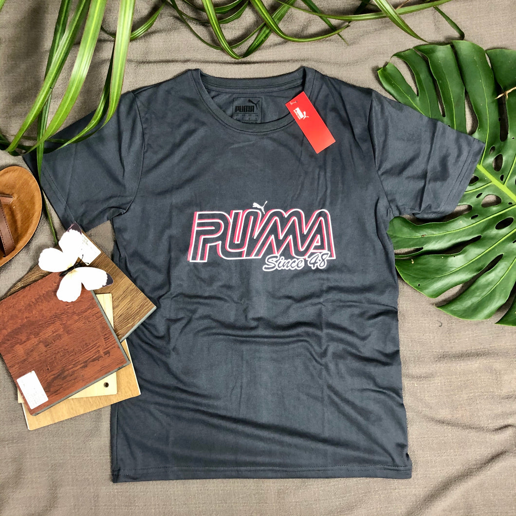 Puma Branded T Shirt (item code - PU/Grey)