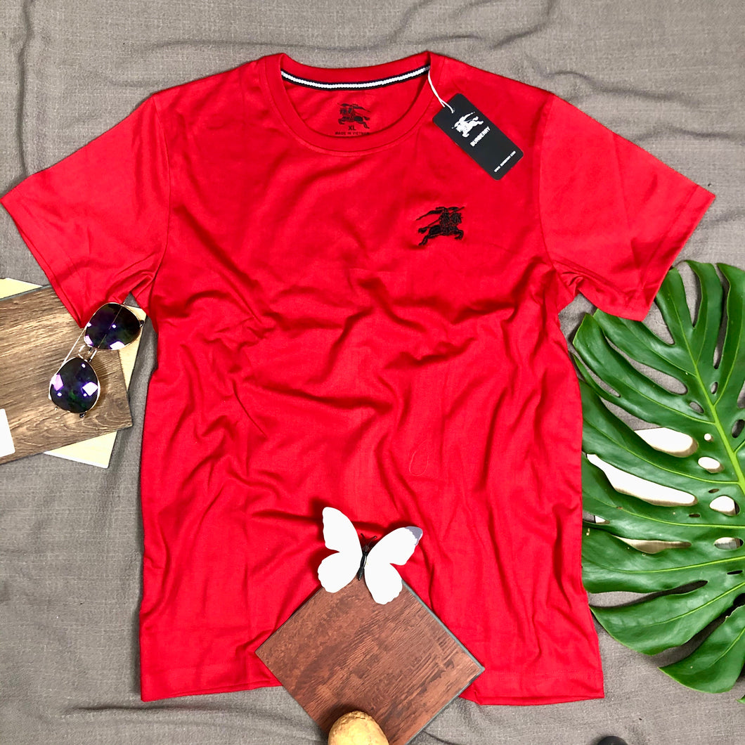 T Shirt Item Code - BU/RED (Branded Burberry T Shirt)