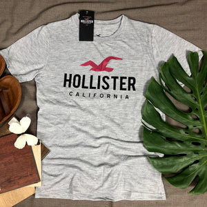 Hollister Branded T shirt ( item code - HO/Grey)